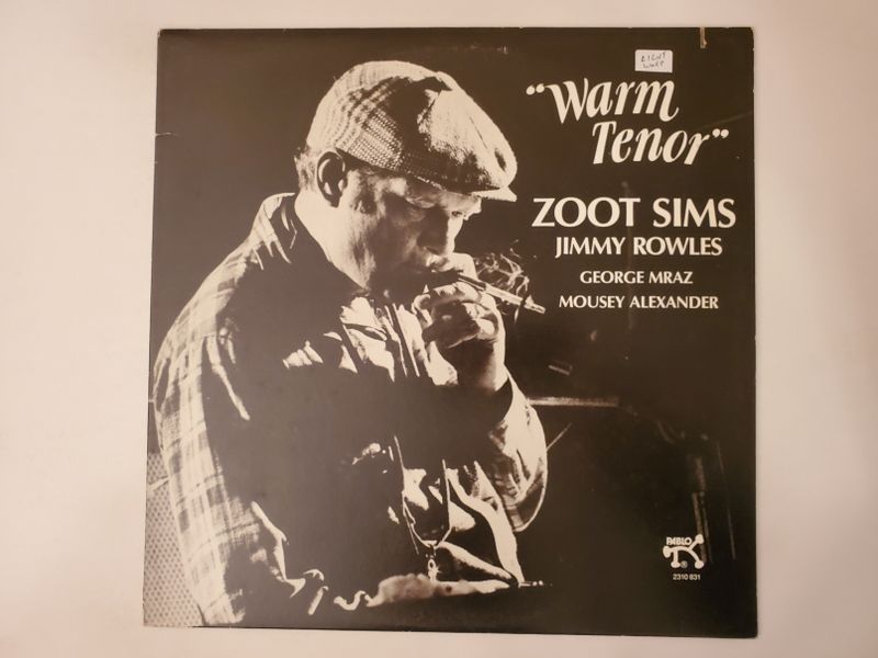 Zoot Sims Warm Tenor vinyl record